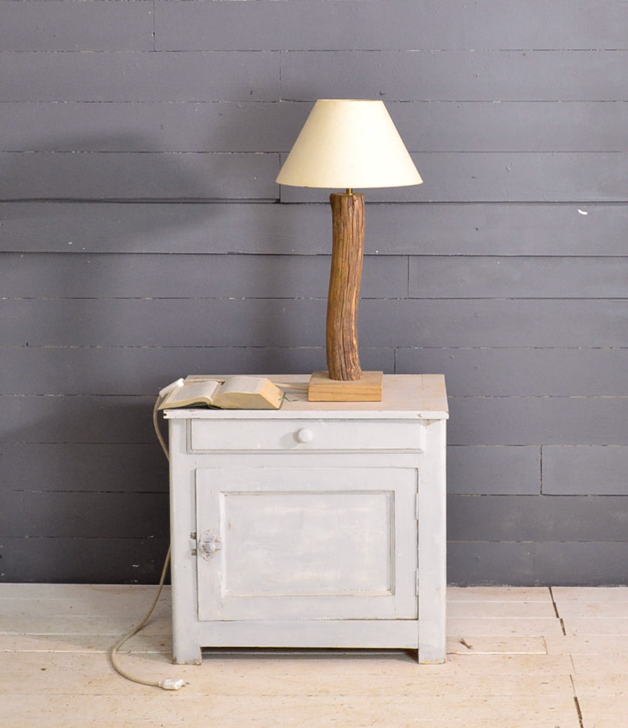 Bedside lamp with a beautiful branch