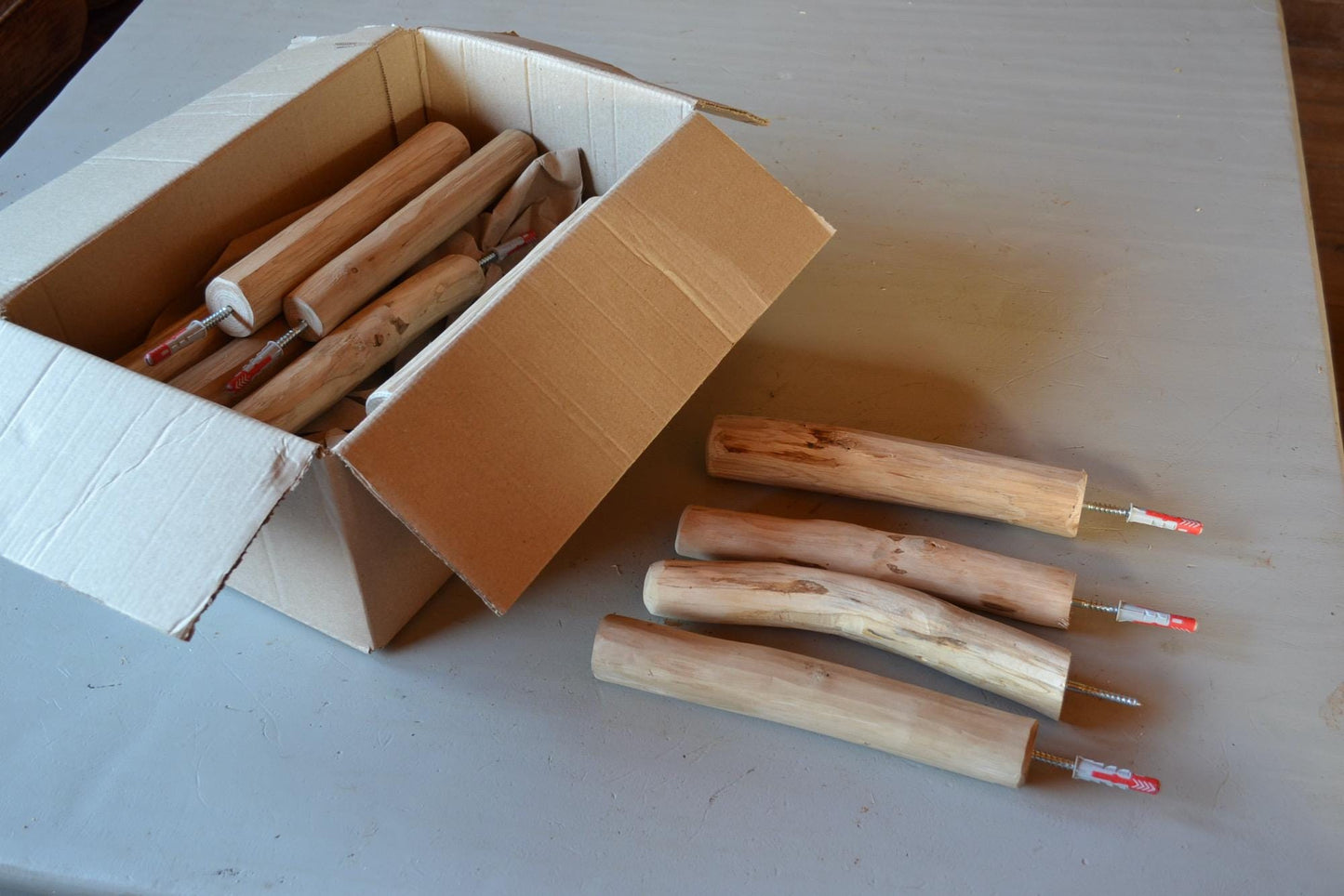 Patère en bois, crochet mural, applique murale lampe, suspension de lampes, plantes