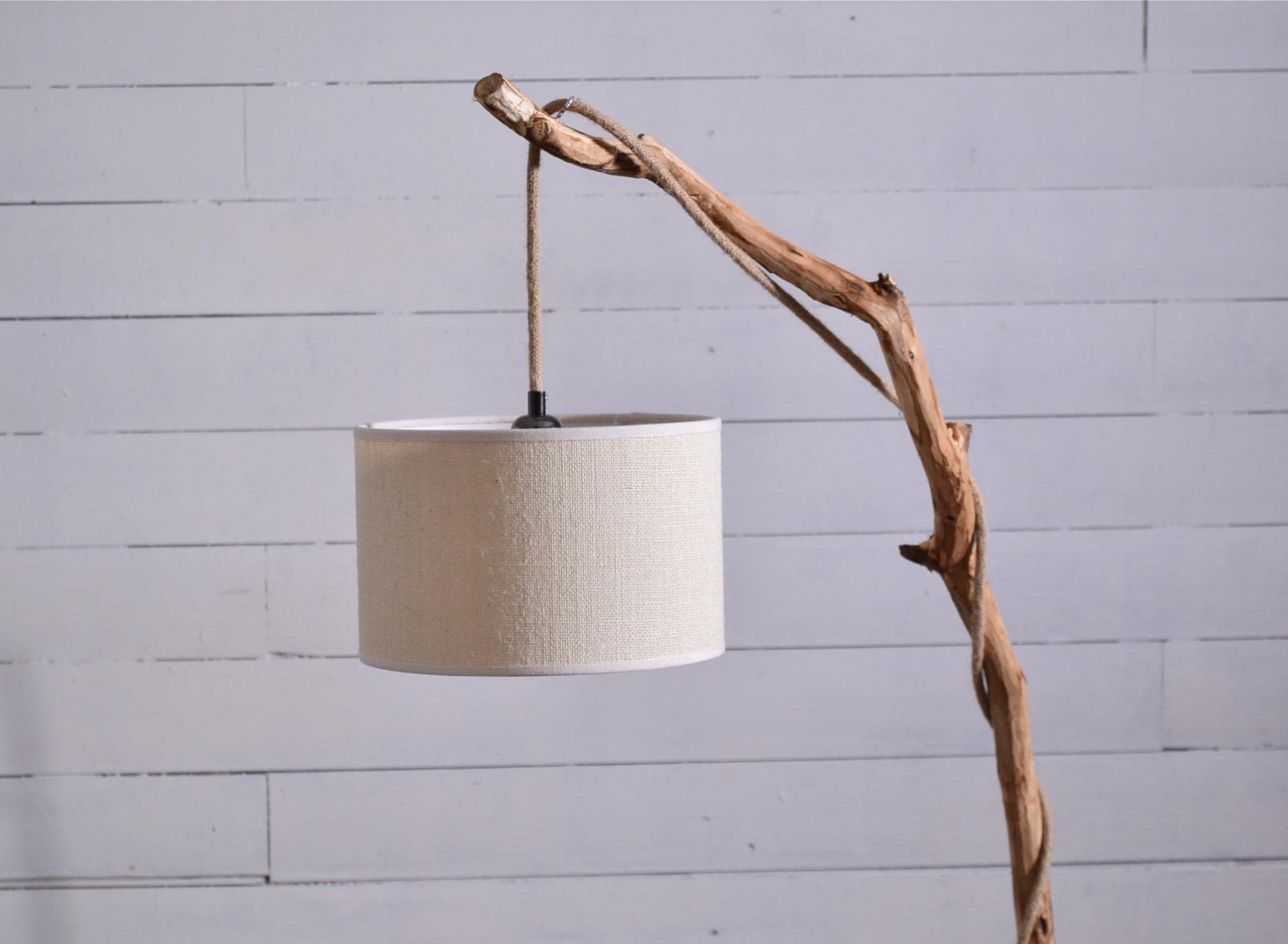 jute lampshade