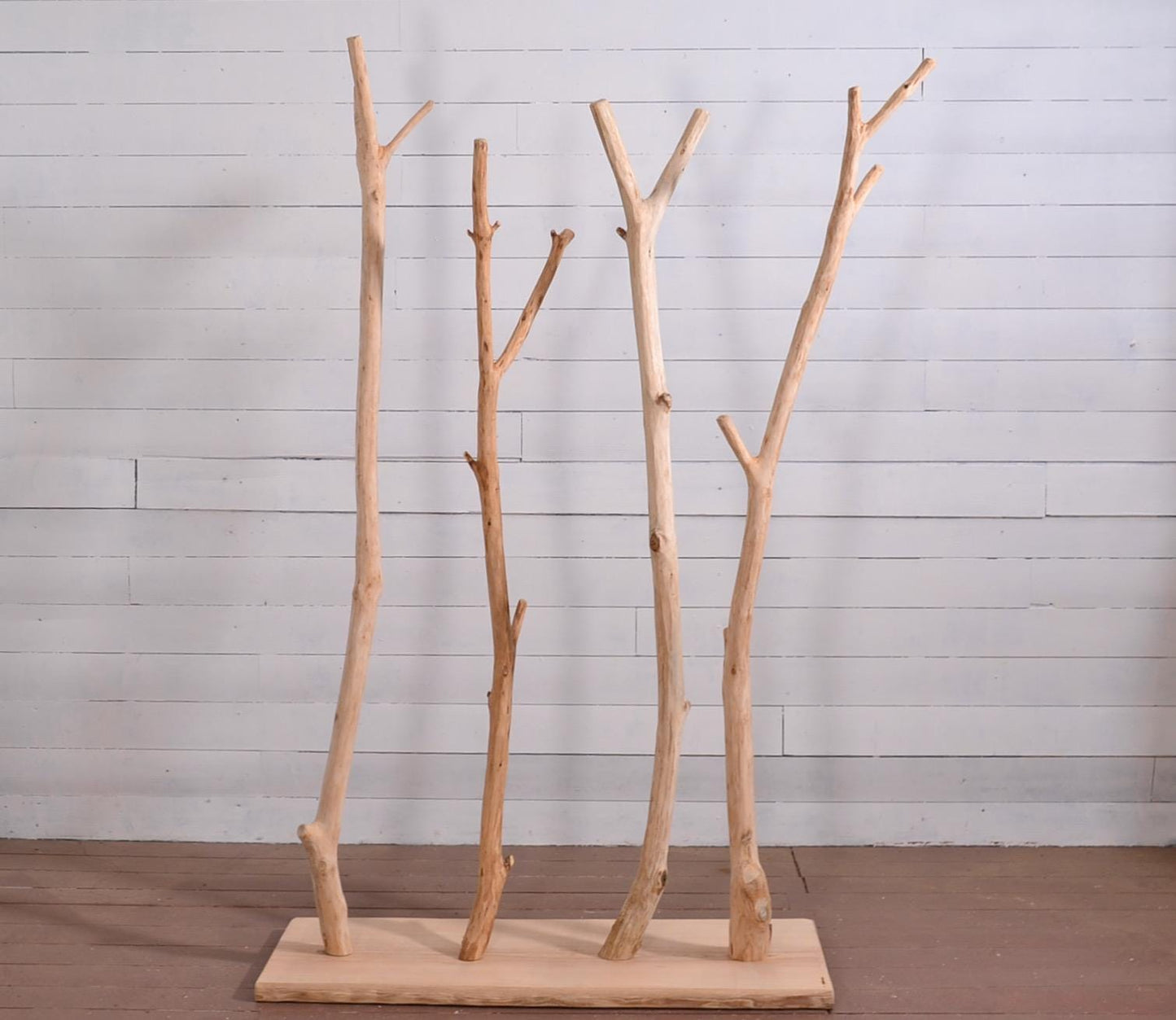 Porte manteau naturel avec des jolies branches, déco nature